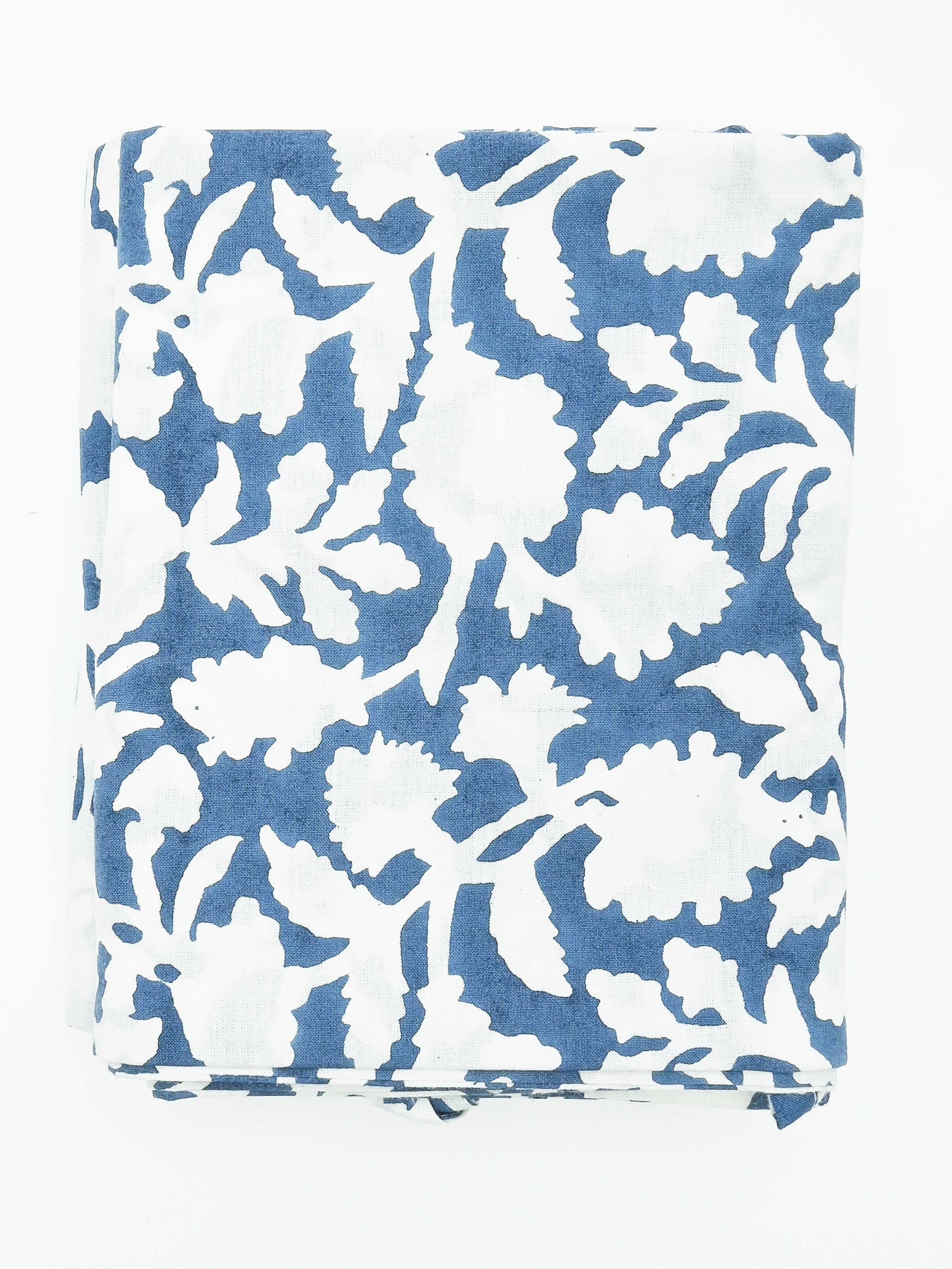 Sara - Hand Block-printed Cotton Sham - Set of 2 (Yam) - Thumbnail 2