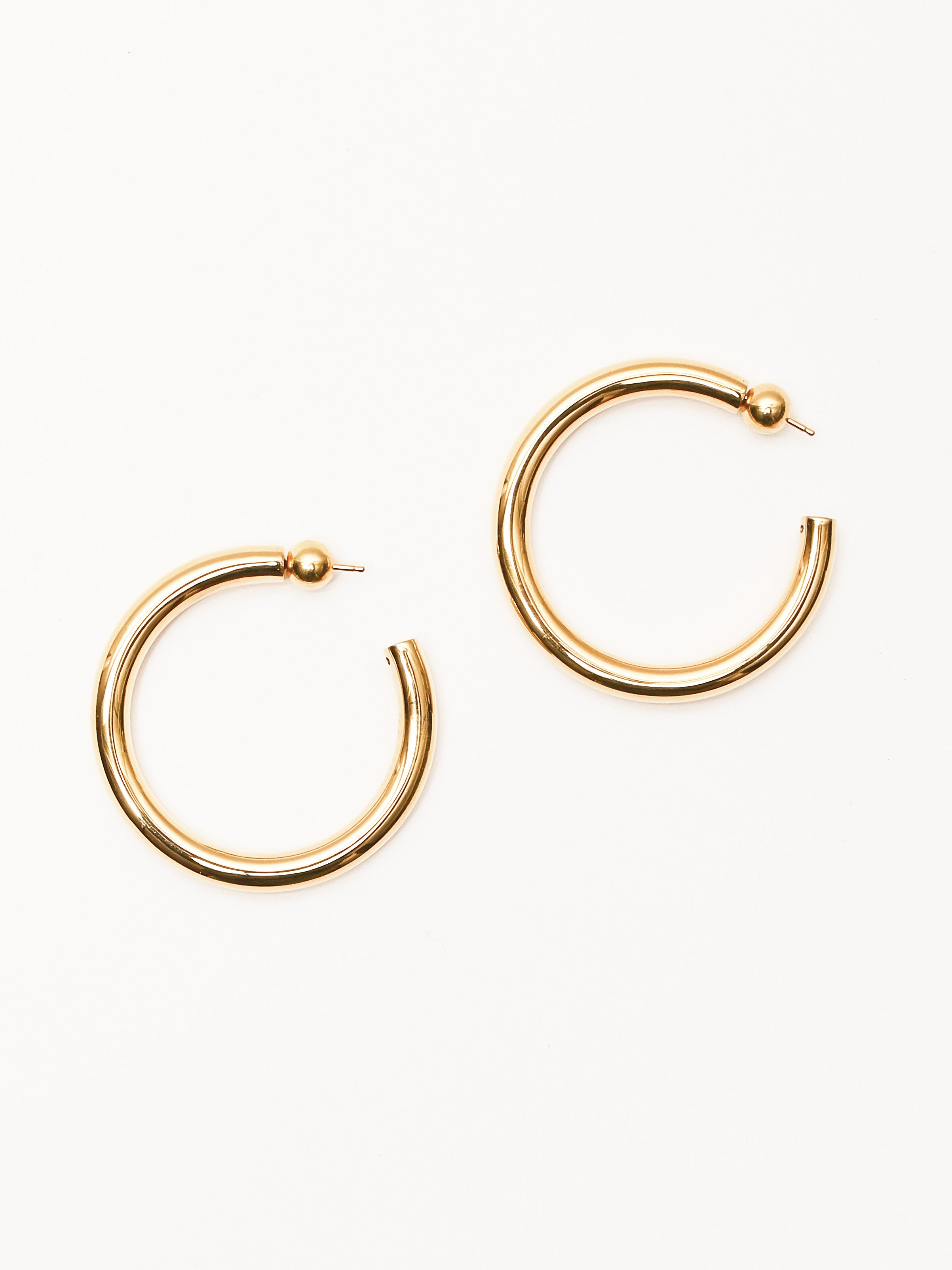 Sophie Buhai - Gold Medium Everyday Hoops – Frances May