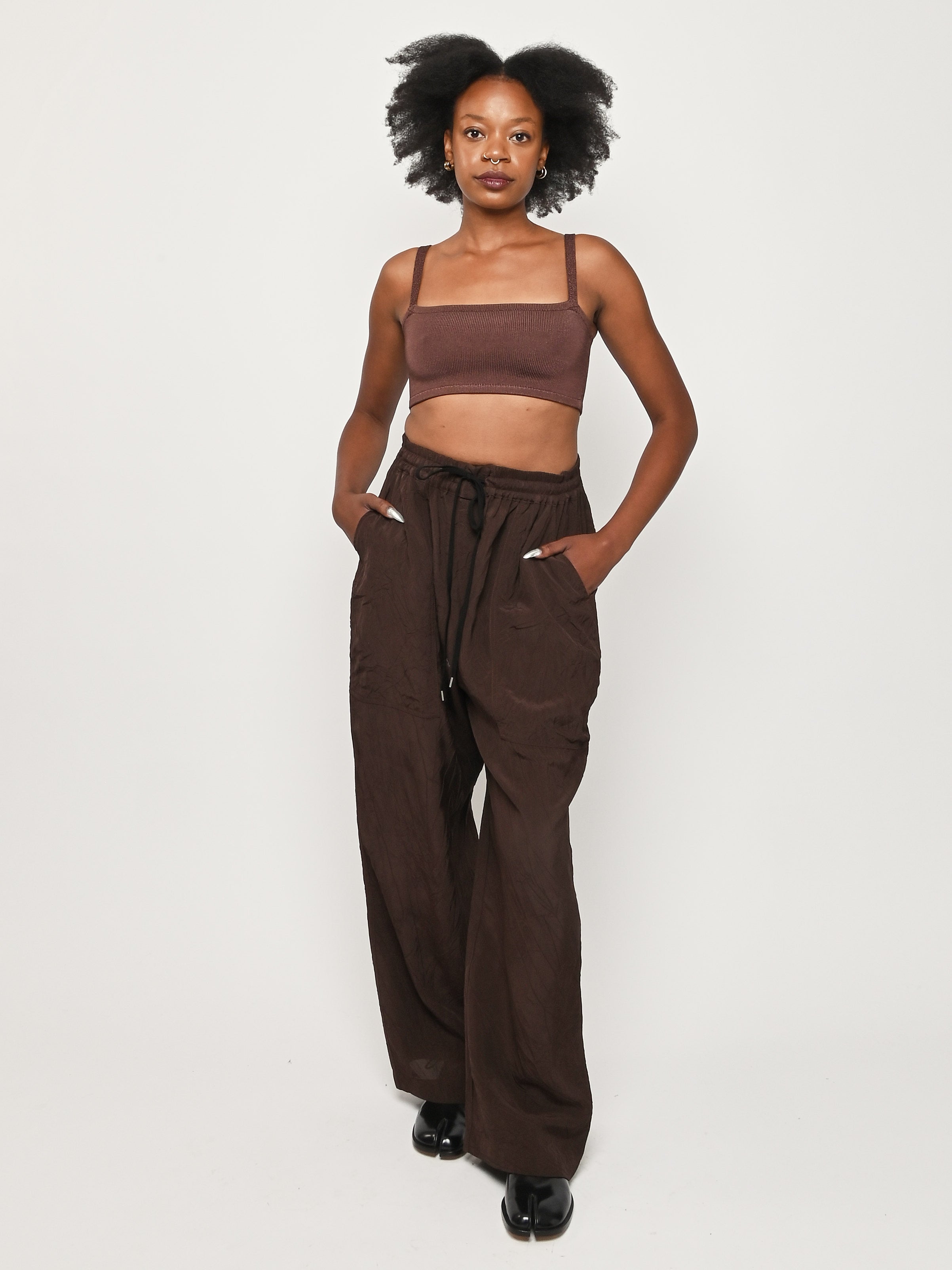 Studio Nicholson - Almond Capel Elasticated Waist Pant
