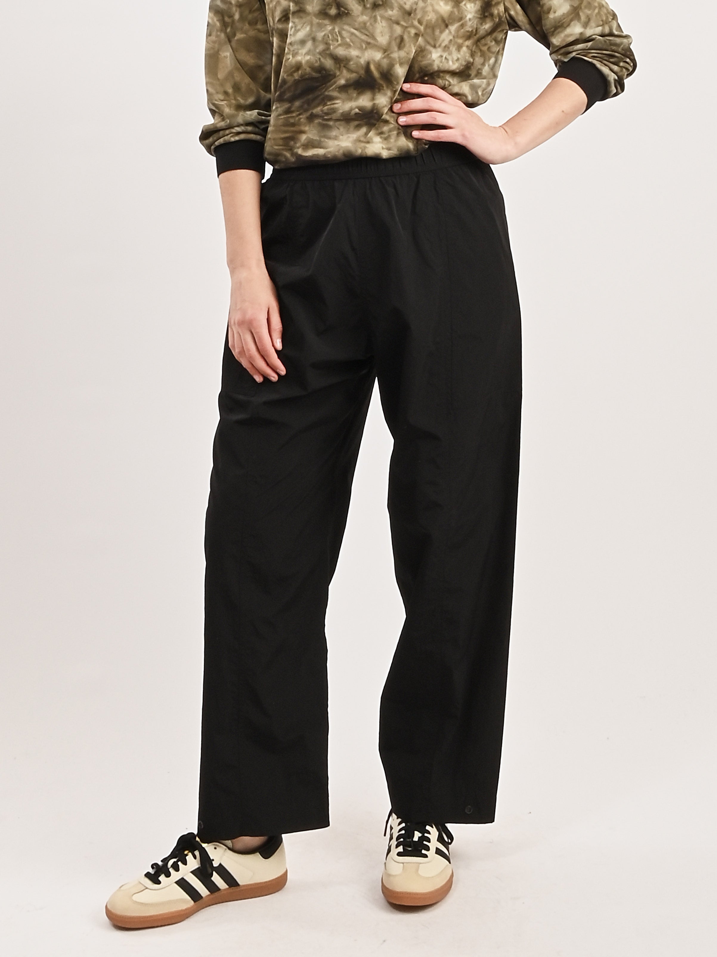 Studio Nicholson - Black Lorca Elasticated Waist Tapered Pants