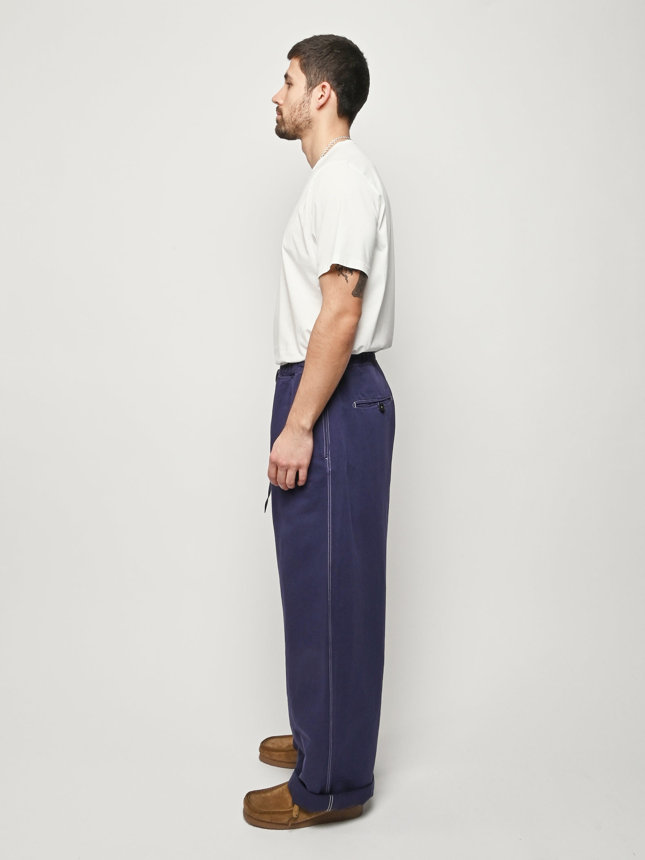 Studio Nicholson - Indigo Sonny Drawstring Pant – Frances May