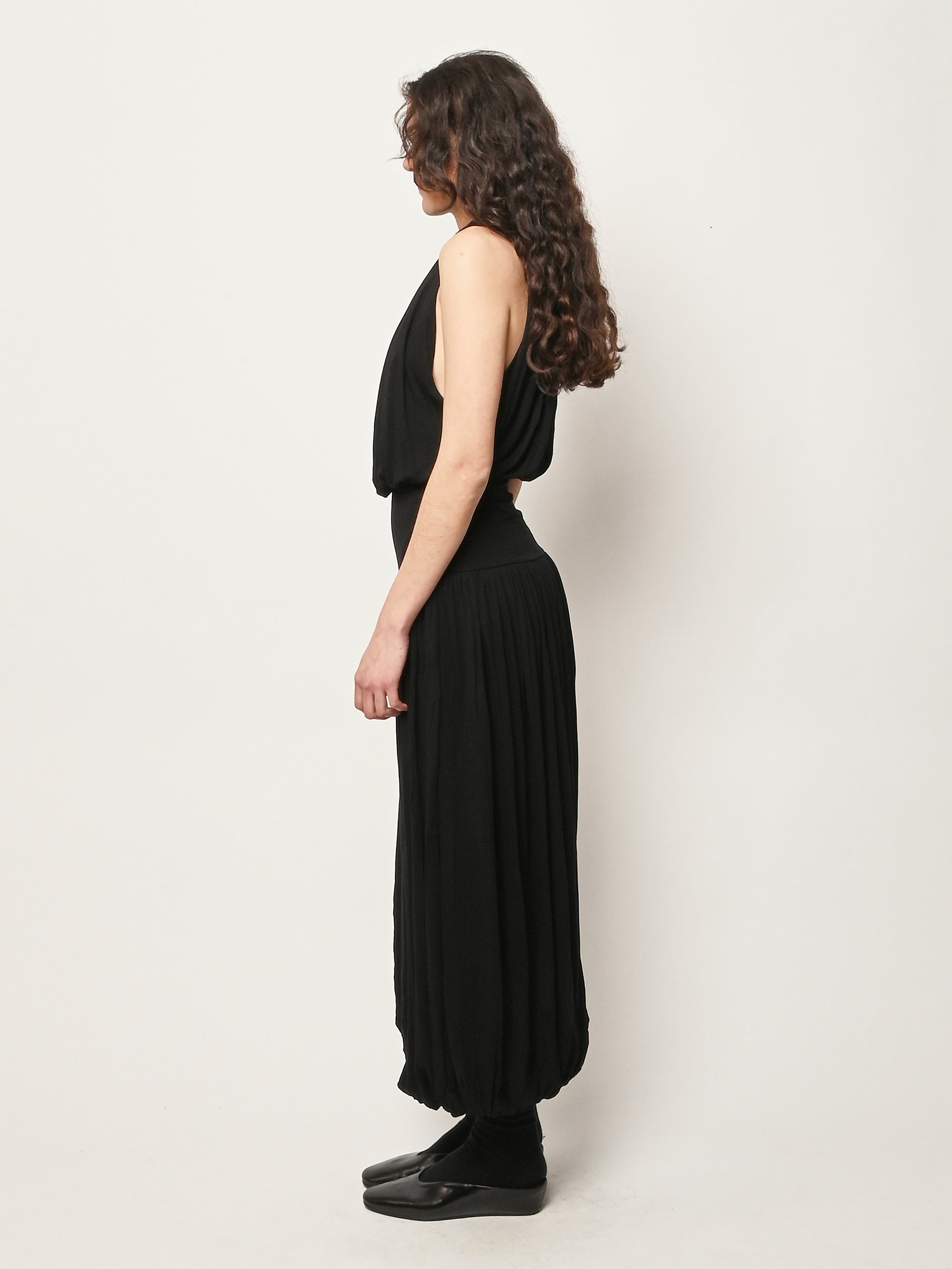 toteme black dress TOTEME