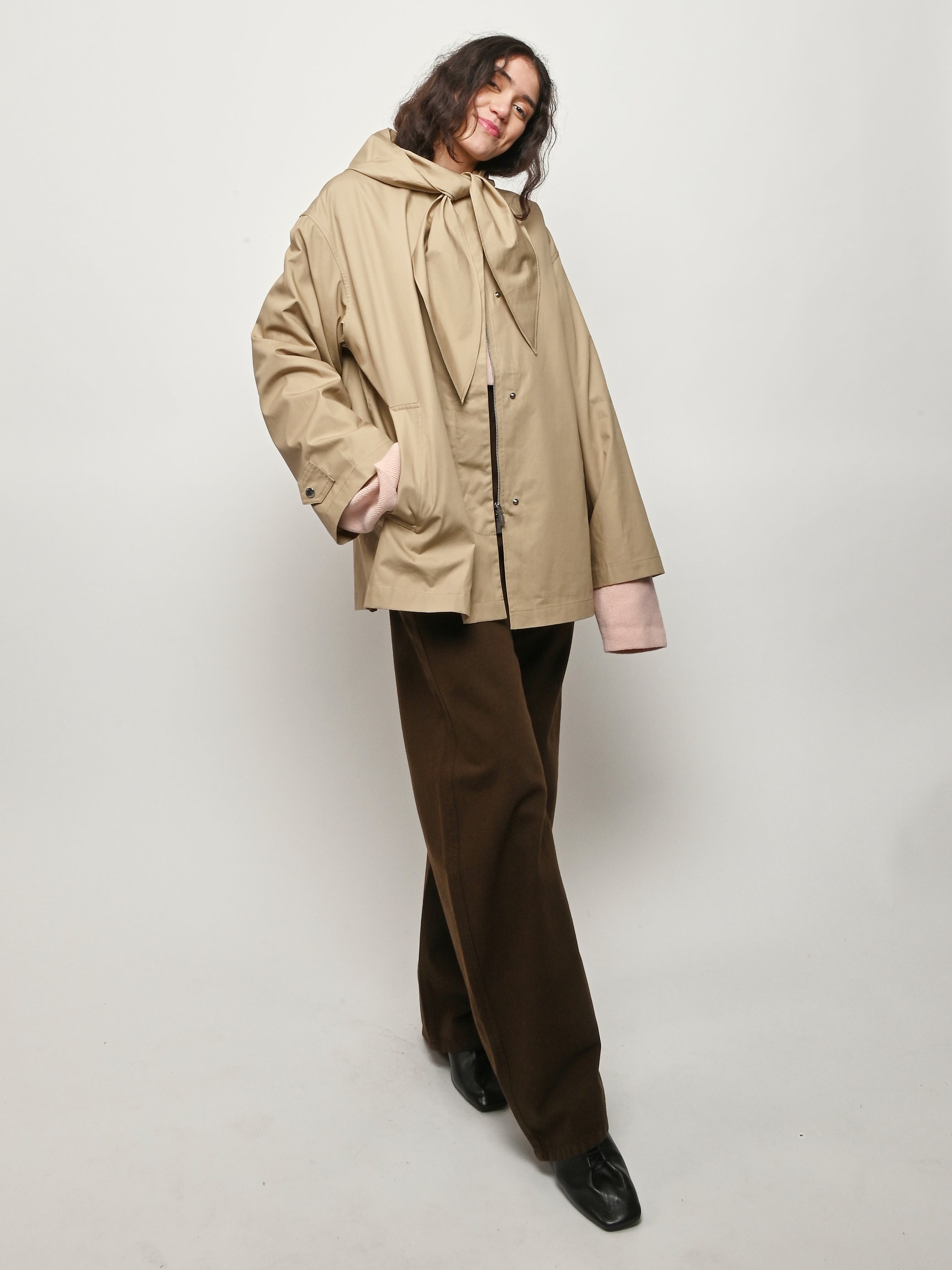 TOTEME - Cashew Technical Scarf Jacket – Frances May