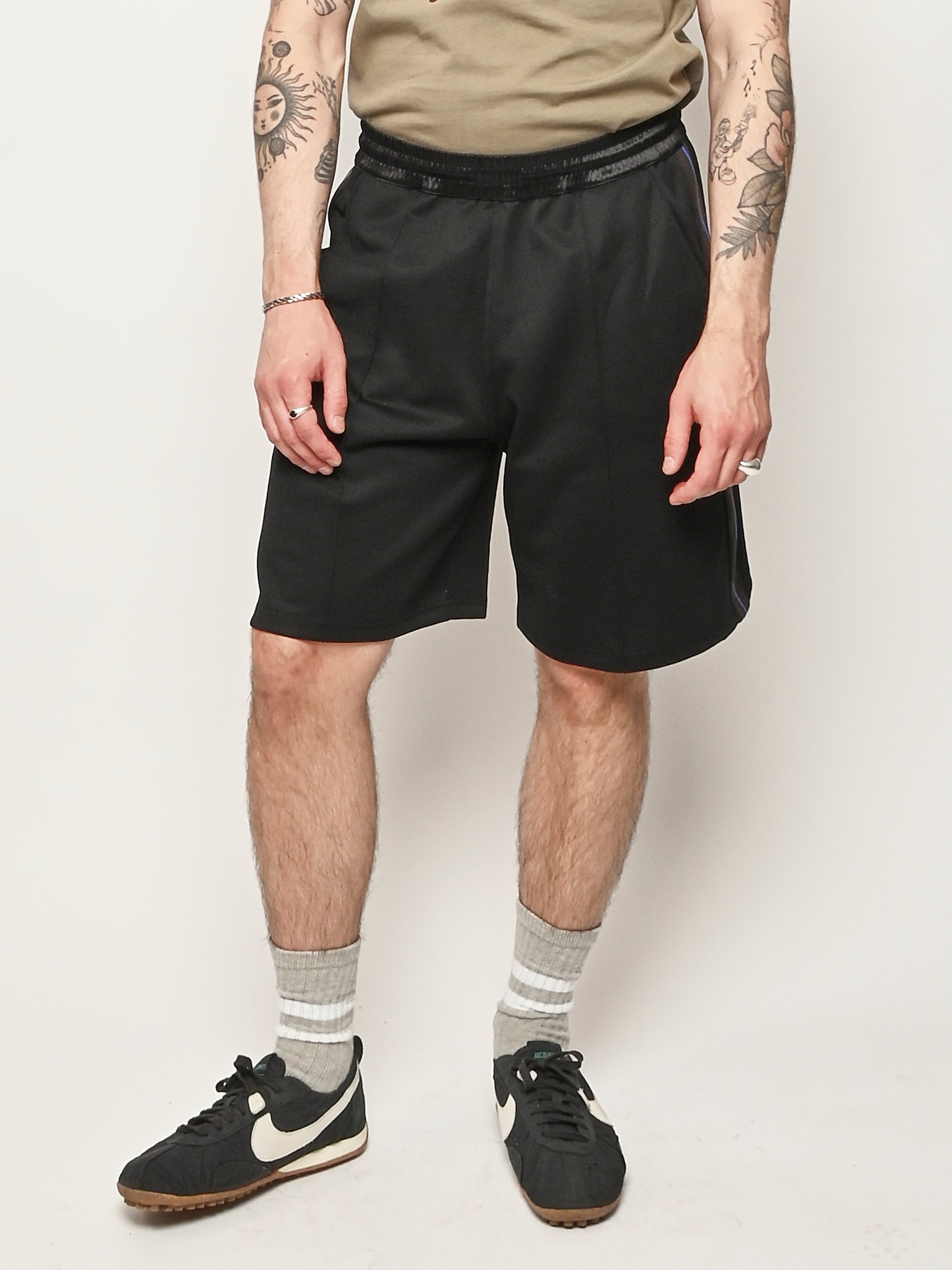 Wales Bonner - Black Form Track Short – Frances May