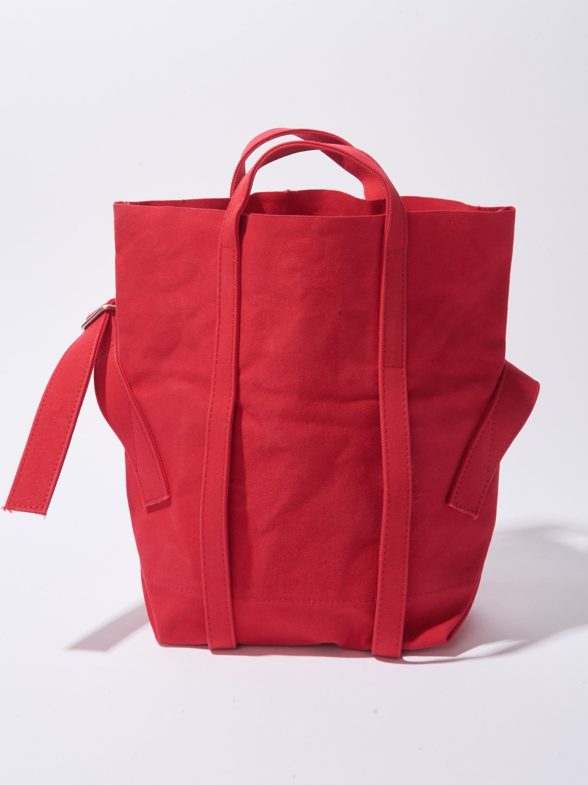 Amiacalva - Small Red Washed Canvas 2 Way Messenger Bag – Frances May