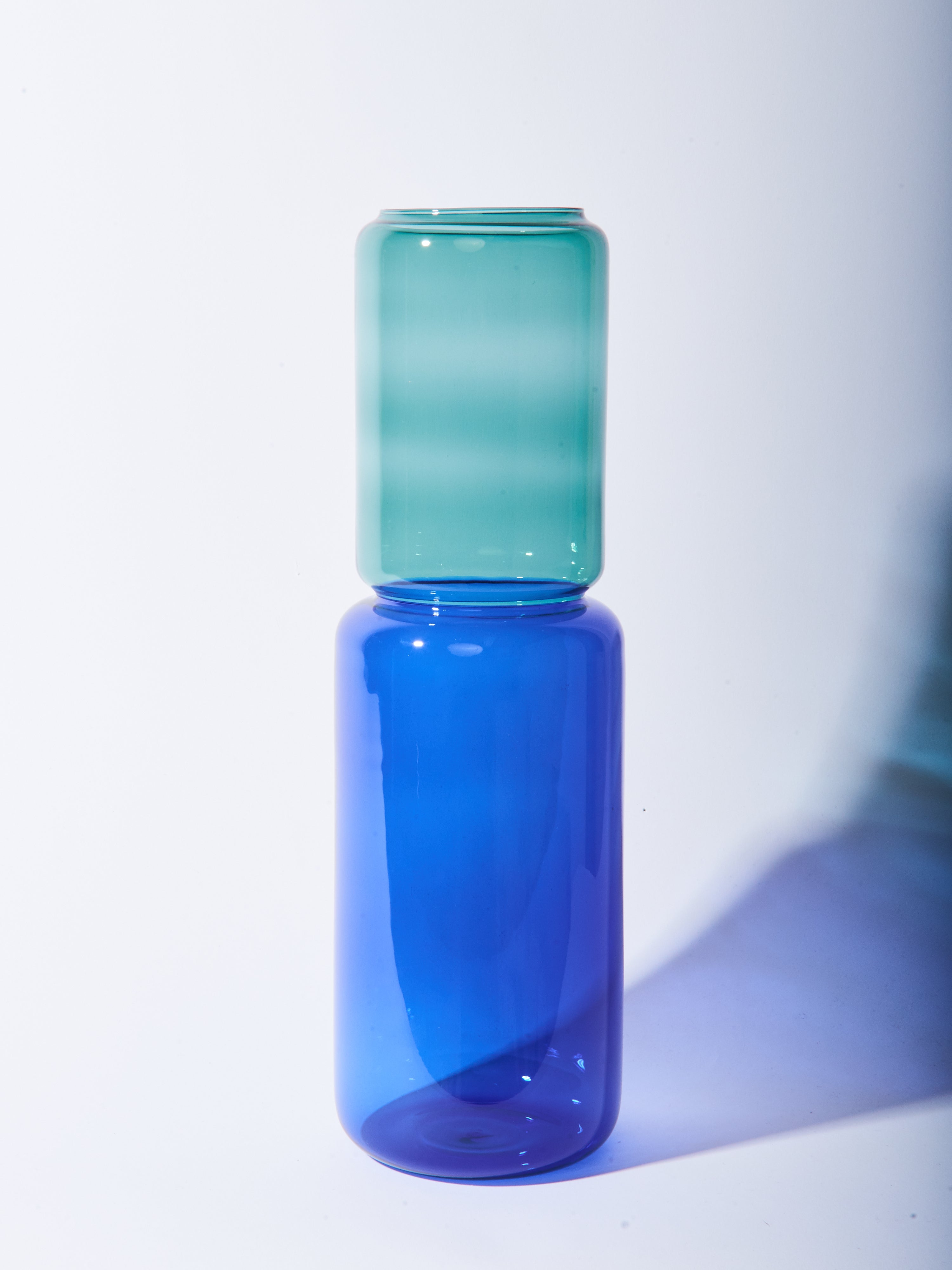 REVOLVE Vase Petrol Blue/Blue - Thumbnail 4